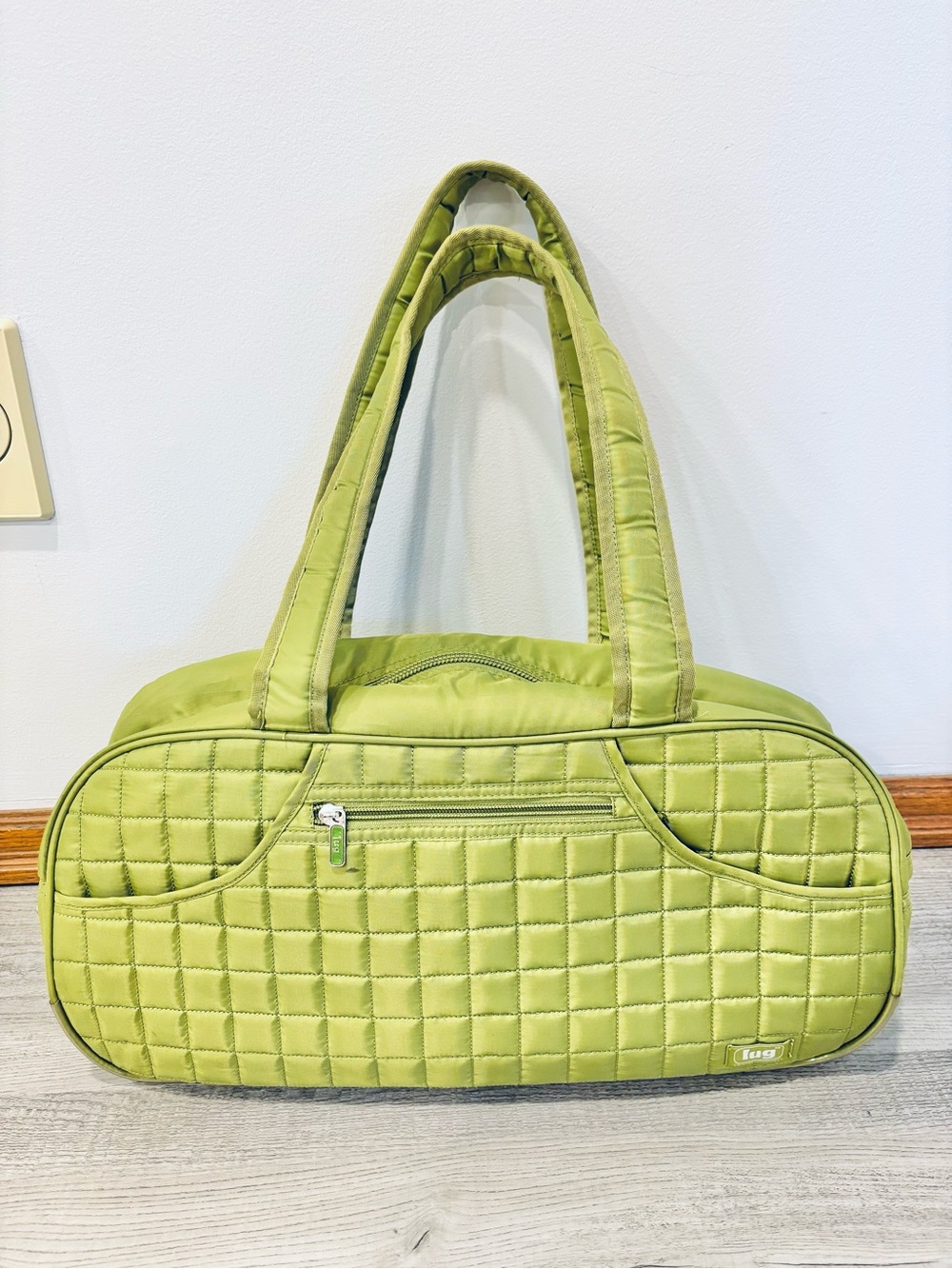 Lug Green Large Overnight Duffel Travel Bag